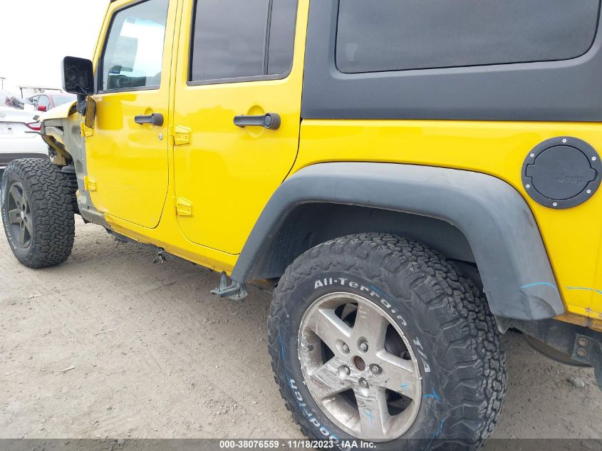 2015 JEEP WRANGLER UNLIMITED SPORT - 1C4BJWDG8FL624409