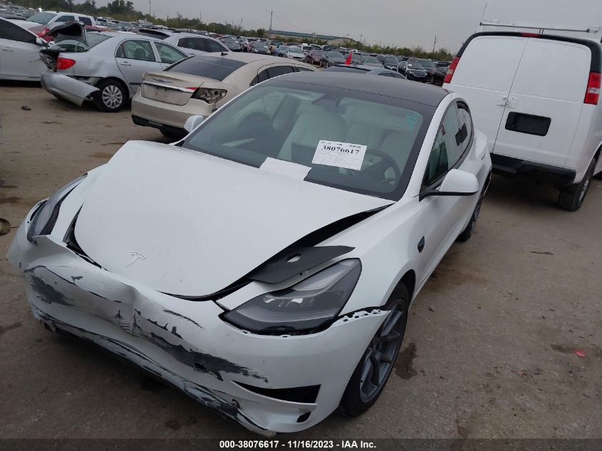 2021 TESLA MODEL 3 LONG RANGE DUAL MOTOR - 5YJ3E1EBXMF062706