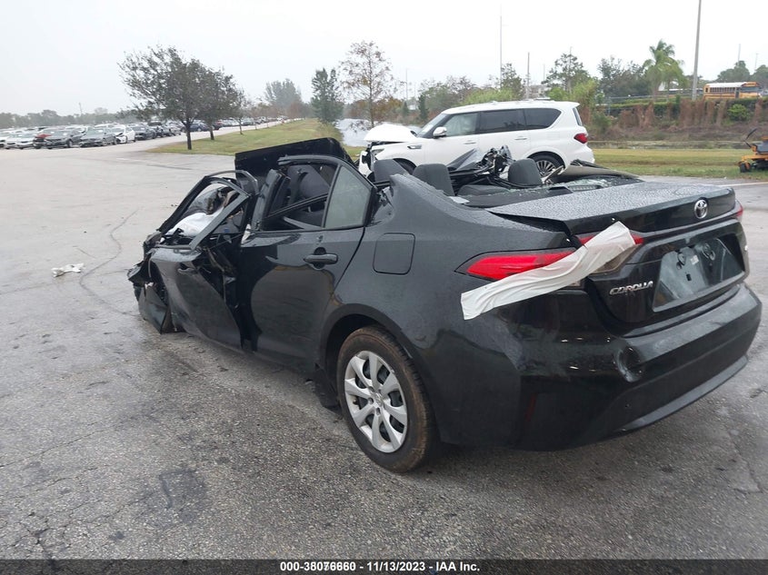 VIN JTDEPMAE2NJ212046 2022 TOYOTA COROLLA LE