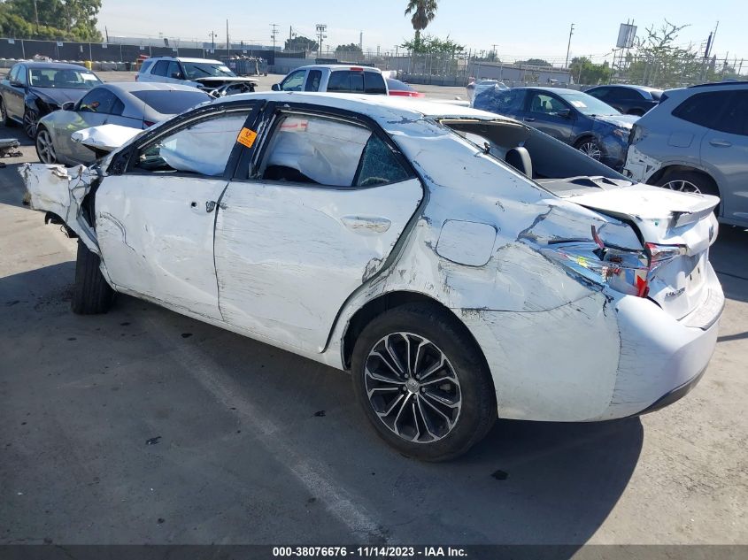 2015 TOYOTA COROLLA S PLUS - 5YFBURHE9FP183060