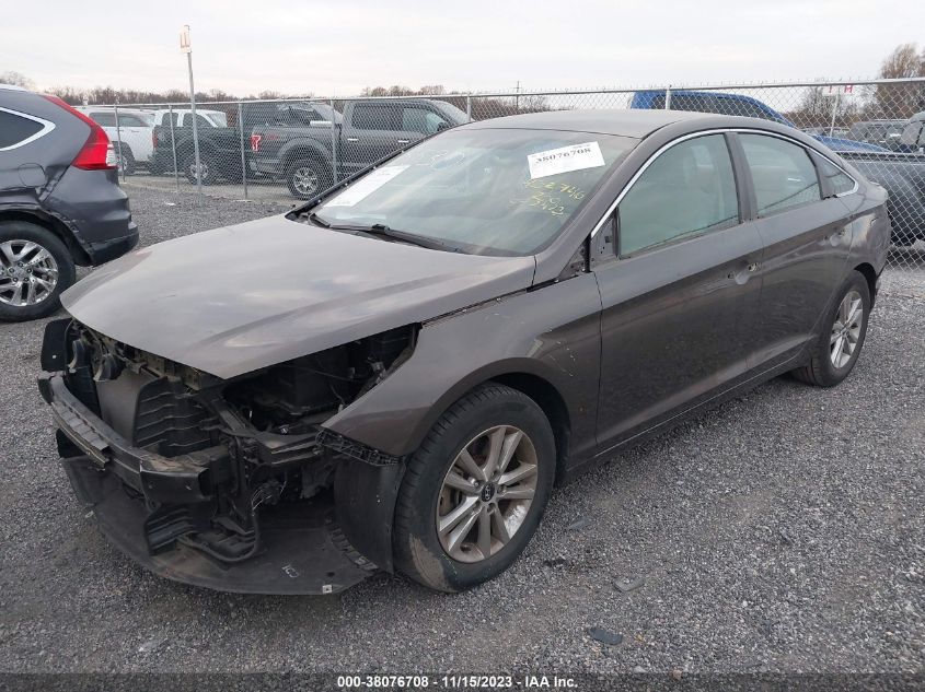 2016 HYUNDAI SONATA 2.4L SE - 5NPE24AF1GH293530