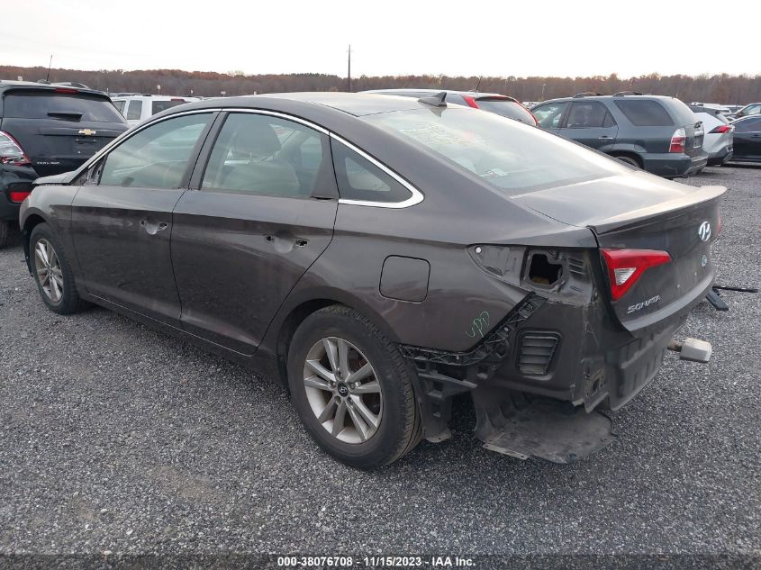 2016 HYUNDAI SONATA 2.4L SE - 5NPE24AF1GH293530