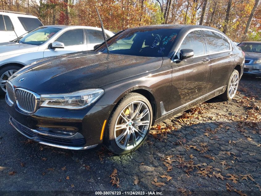 2016 BMW 750I XDRIVE WBA7F2C59GG416773