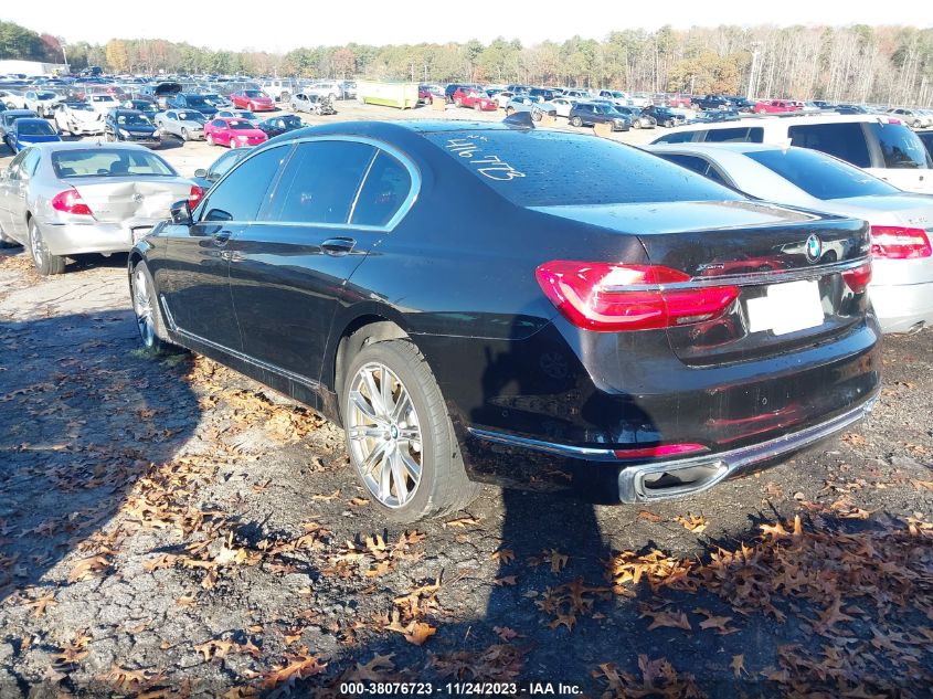2016 BMW 750I XDRIVE WBA7F2C59GG416773
