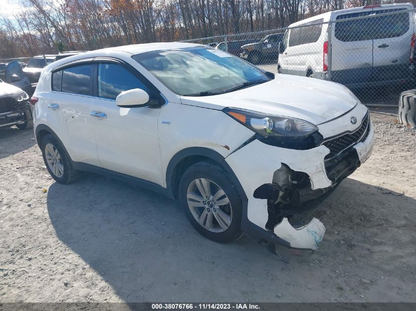 2017 KIA SPORTAGE LX - KNDPMCAC0H7246935