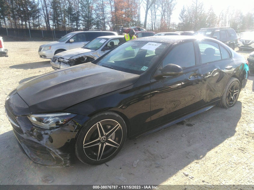 VIN W1KAF4HB8NR030954 2022 MERCEDES-BENZ C 300 4MATIC SEDAN