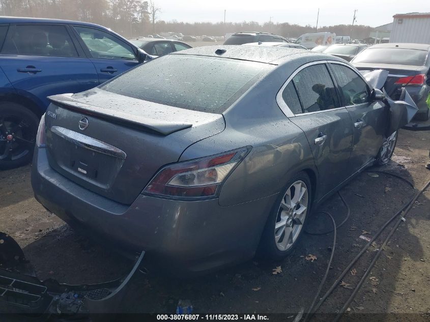 2014 NISSAN MAXIMA S/SV - 1N4AA5AP3EC485966