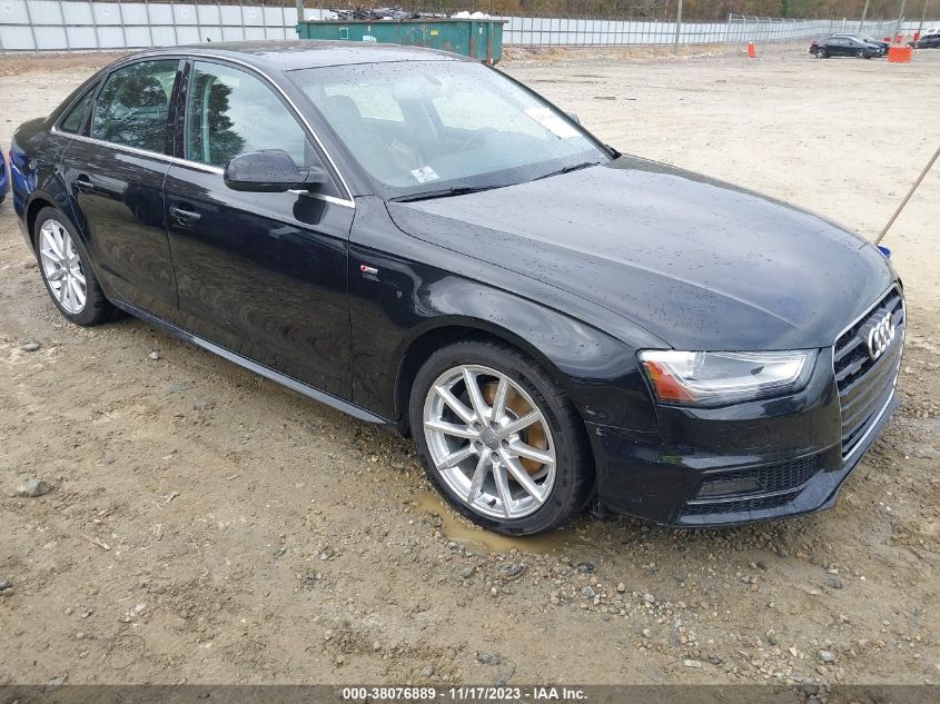 2014 AUDI A4 2.0T PREMIUM - WAUFFAFLXEN012471