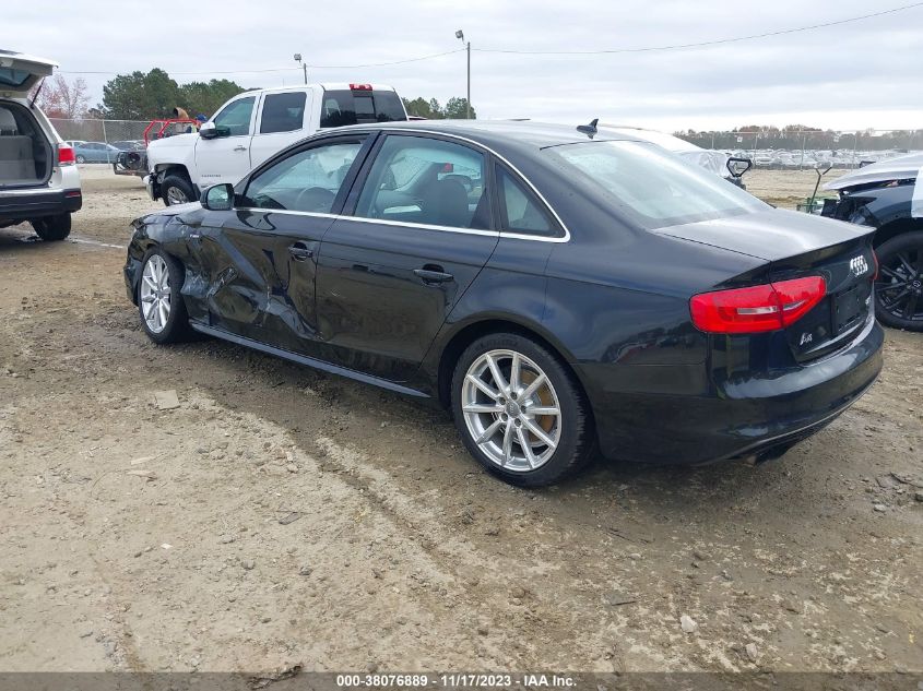 2014 AUDI A4 2.0T PREMIUM - WAUFFAFLXEN012471