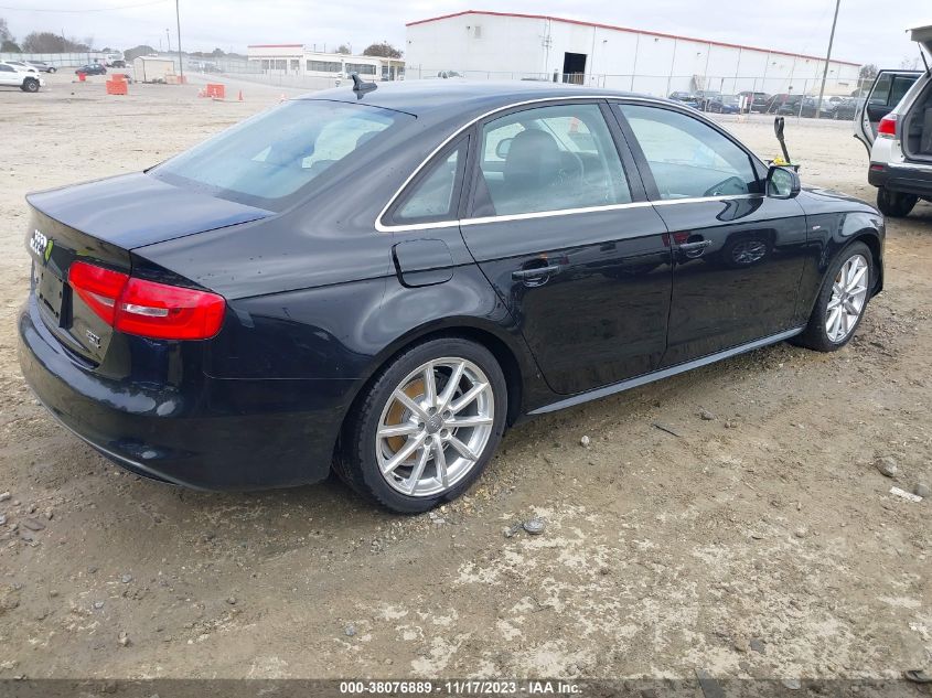2014 AUDI A4 2.0T PREMIUM - WAUFFAFLXEN012471