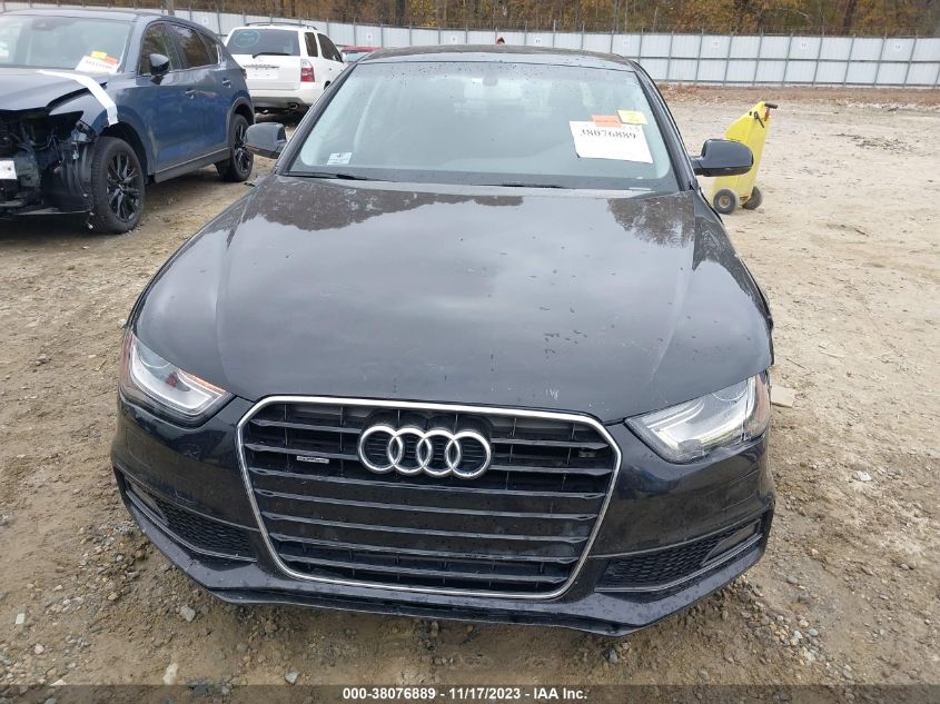2014 AUDI A4 2.0T PREMIUM - WAUFFAFLXEN012471