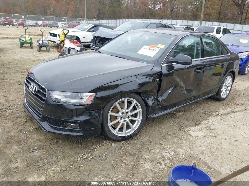 2014 AUDI A4 2.0T PREMIUM - WAUFFAFLXEN012471