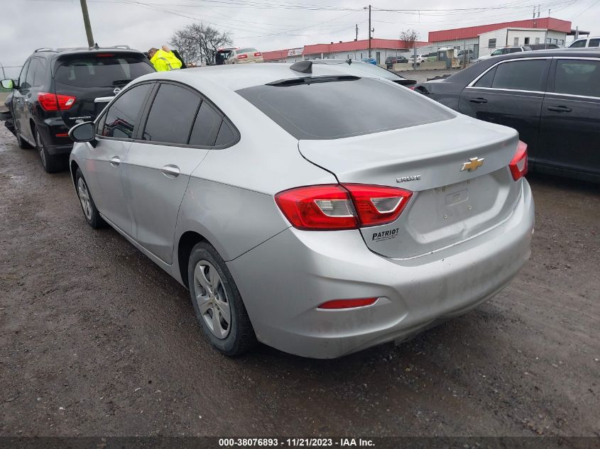 2018 CHEVROLET CRUZE LS AUTO - 1G1BC5SM2J7224952