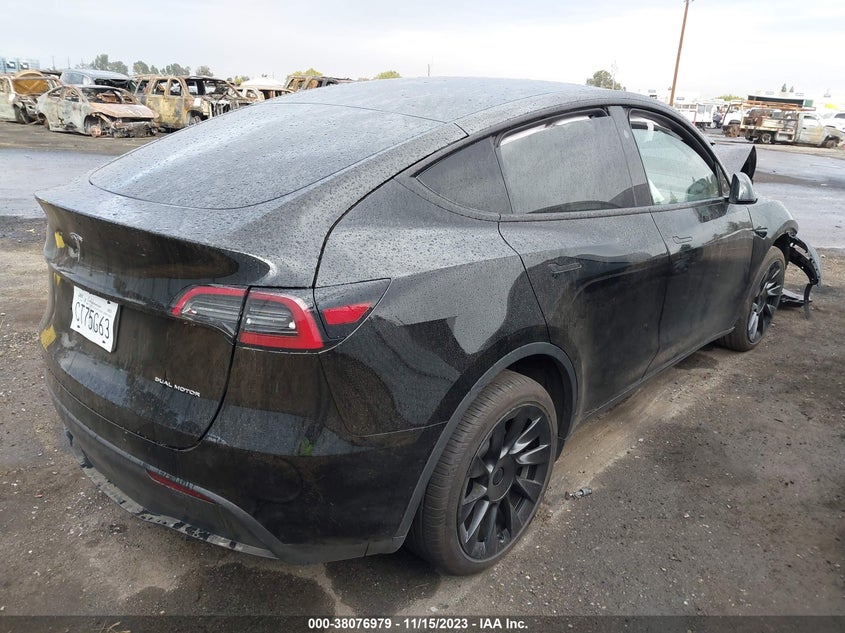 VIN 7SAYGDEE1PF896303 2023 TESLA MODEL Y