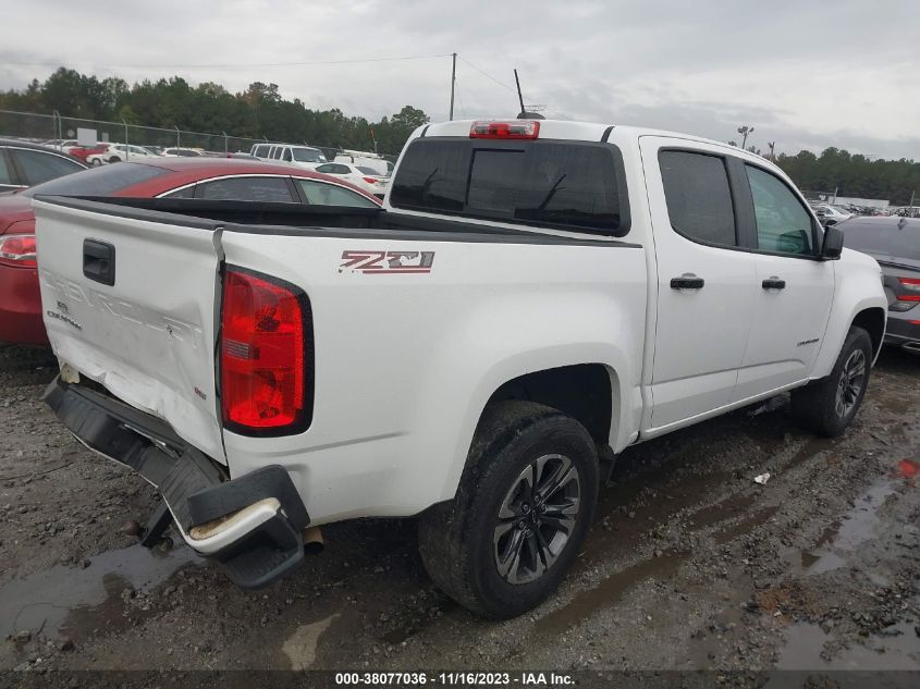 2021 CHEVROLET COLORADO Z71 - 1GCGSDEN5M1105587