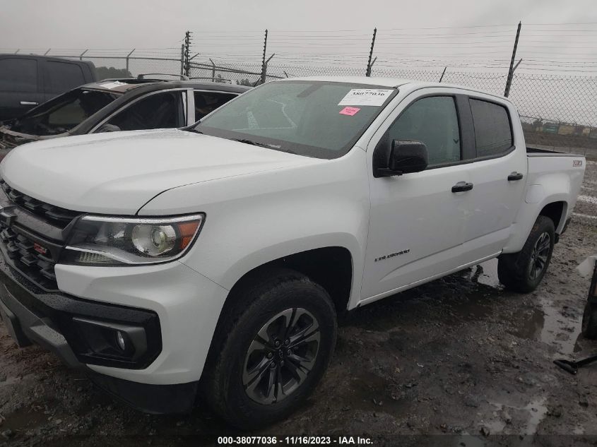 2021 CHEVROLET COLORADO Z71 - 1GCGSDEN5M1105587