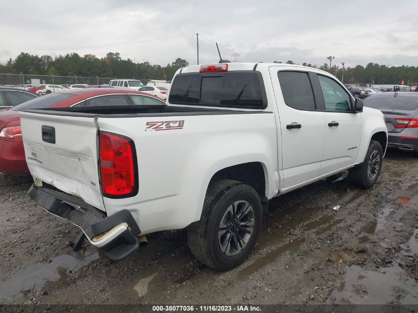 2021 CHEVROLET COLORADO Z71 - 1GCGSDEN5M1105587