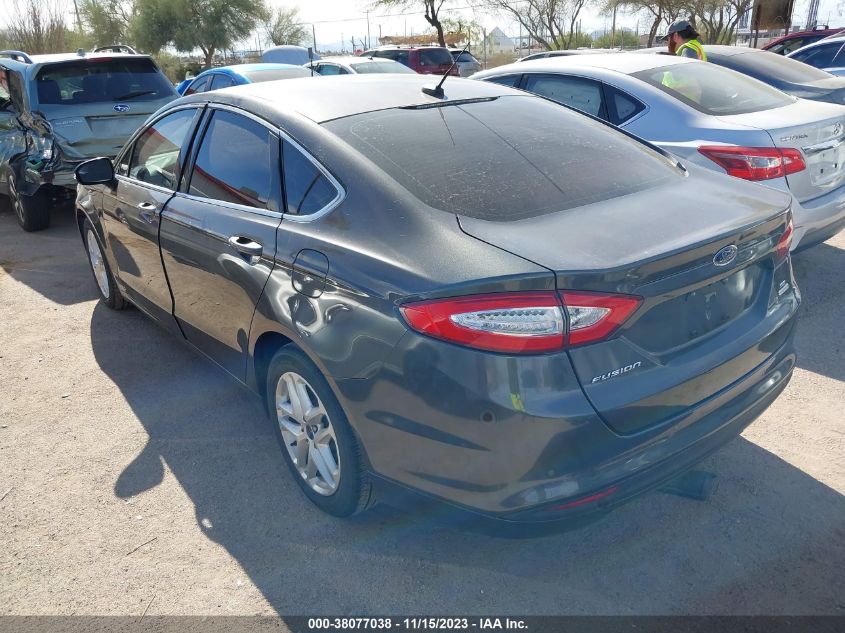 2016 FORD FUSION SE - 3FA6P0HD6GR344946