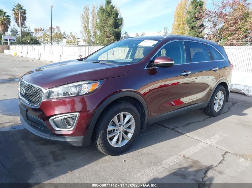 2016 KIA SORENTO 2.4L LX - 5XYPG4A31GG140444