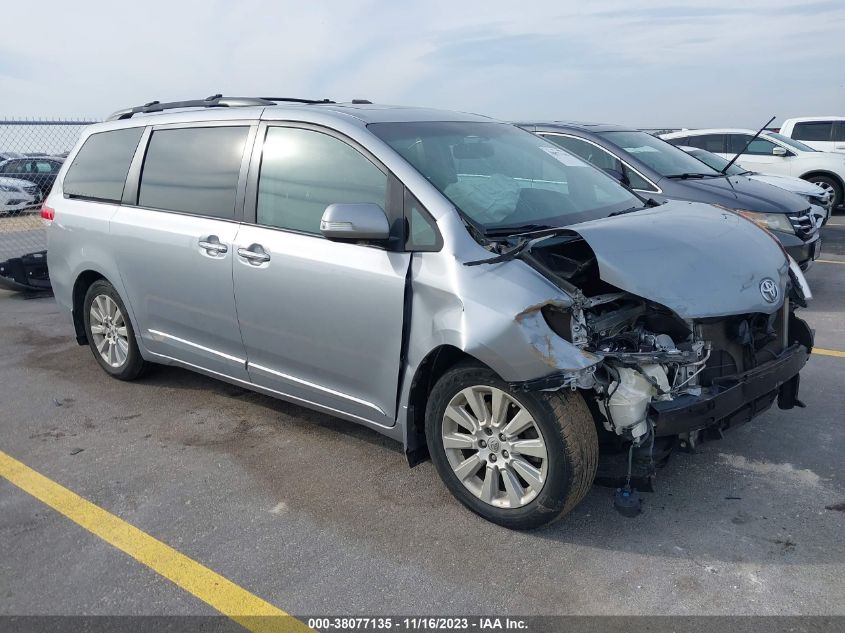 2014 TOYOTA SIENNA XLE/LIMITED - 5TDYK3DC5ES481886