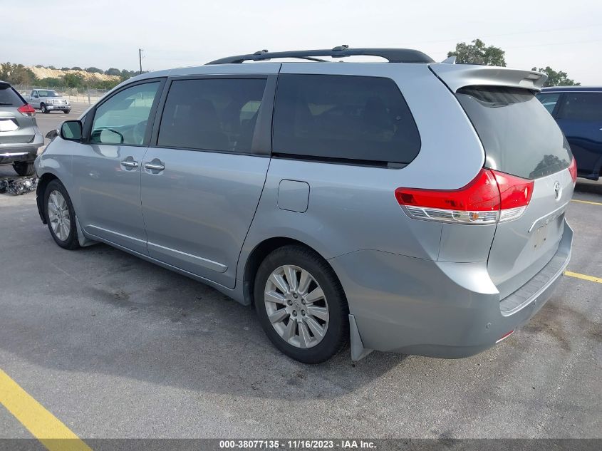 2014 TOYOTA SIENNA XLE/LIMITED - 5TDYK3DC5ES481886