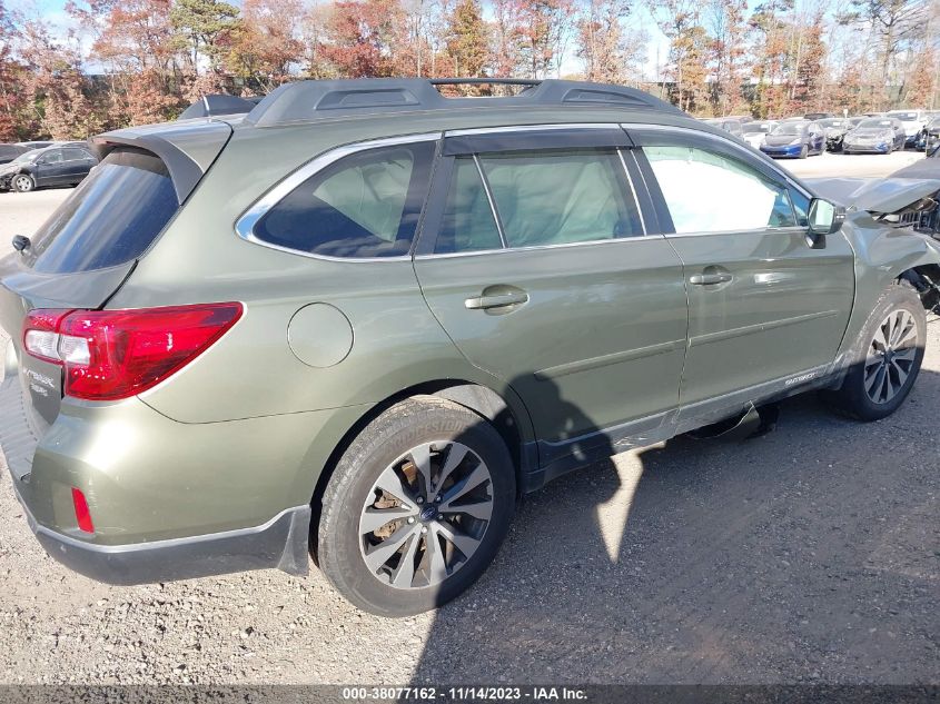 2017 SUBARU OUTBACK 3.6R LIMITED - 4S4BSENC1H3230719