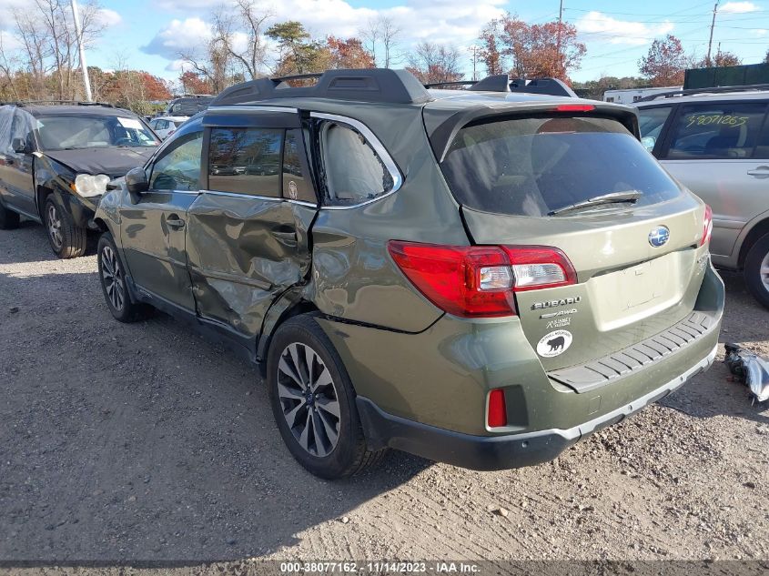 2017 SUBARU OUTBACK 3.6R LIMITED - 4S4BSENC1H3230719