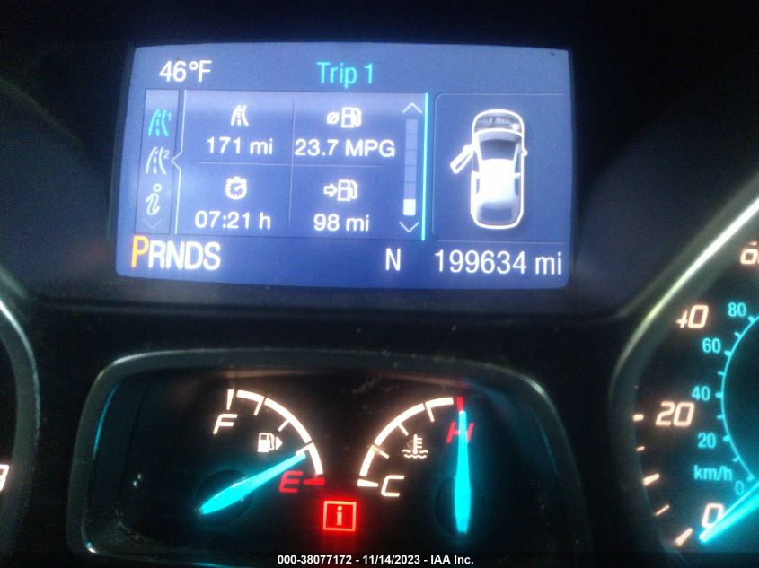 2013 FORD ESCAPE SE - 1FMCU0GX1DUD34844