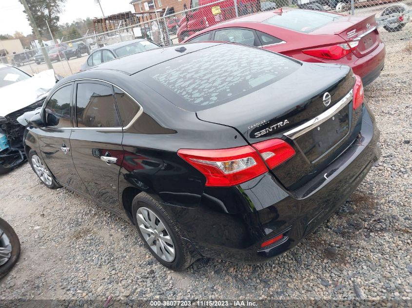 2016 NISSAN SENTRA S/SV/SR/SL - 3N1AB7AP7GY244878
