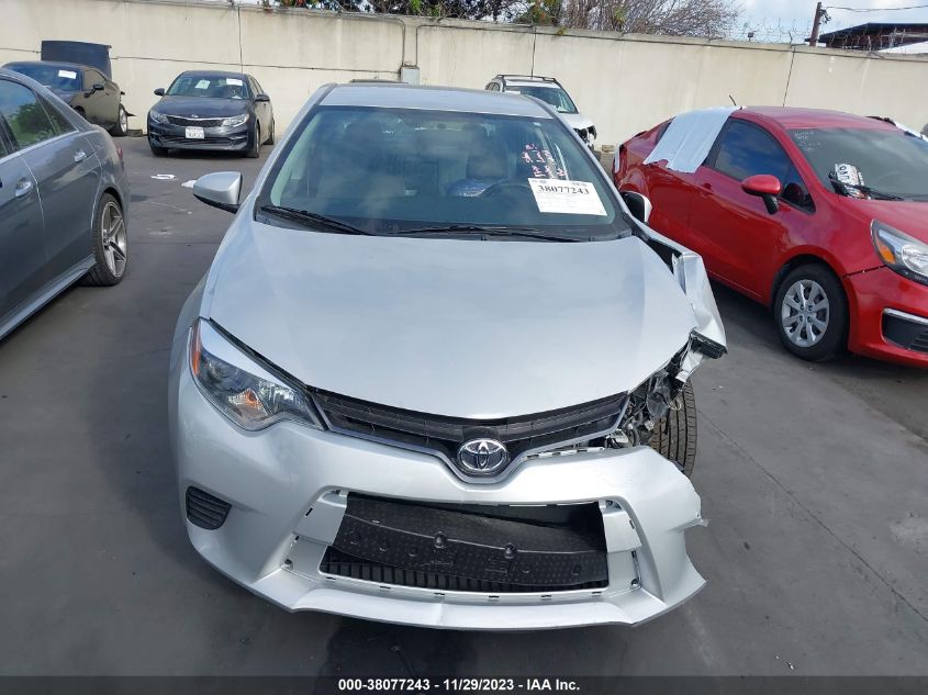 2016 TOYOTA COROLLA LE - 5YFBURHE6GP426101