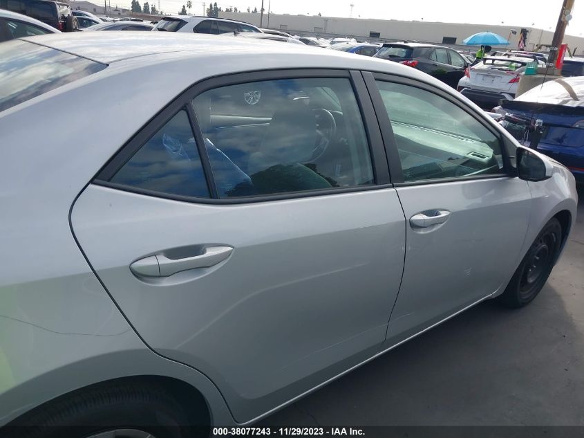 2016 TOYOTA COROLLA LE - 5YFBURHE6GP426101