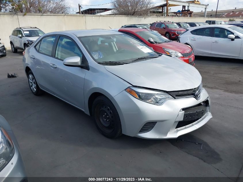 2016 TOYOTA COROLLA LE - 5YFBURHE6GP426101