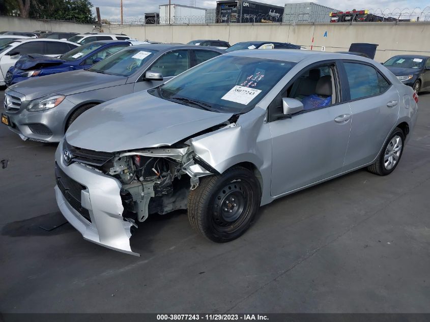 2016 TOYOTA COROLLA LE - 5YFBURHE6GP426101