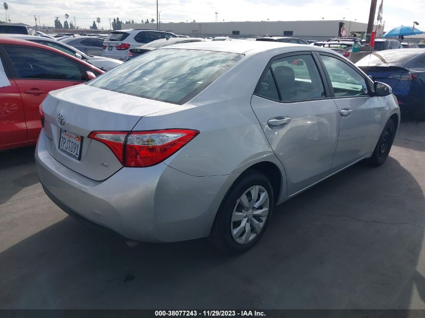 2016 TOYOTA COROLLA LE - 5YFBURHE6GP426101