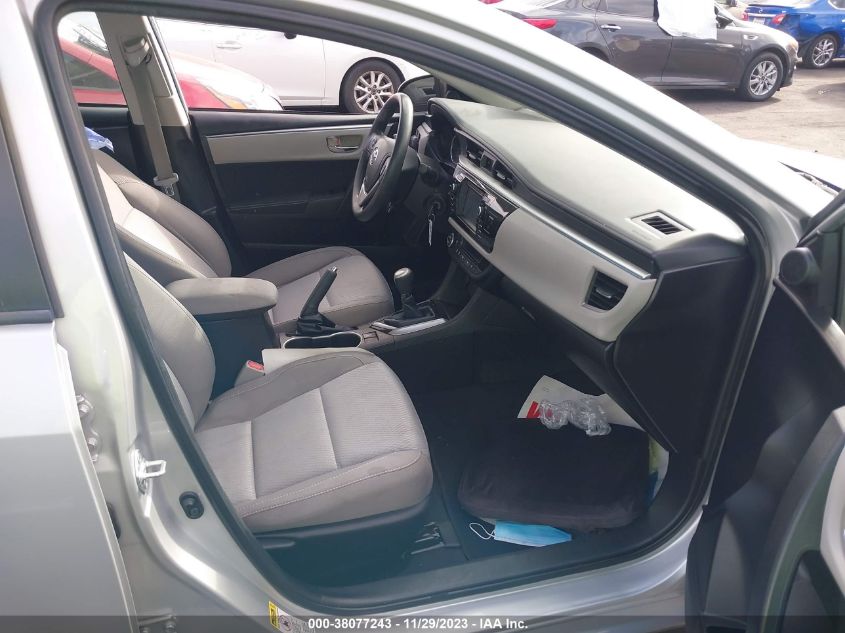 2016 TOYOTA COROLLA LE - 5YFBURHE6GP426101