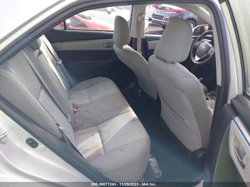 2016 TOYOTA COROLLA LE - 5YFBURHE6GP426101
