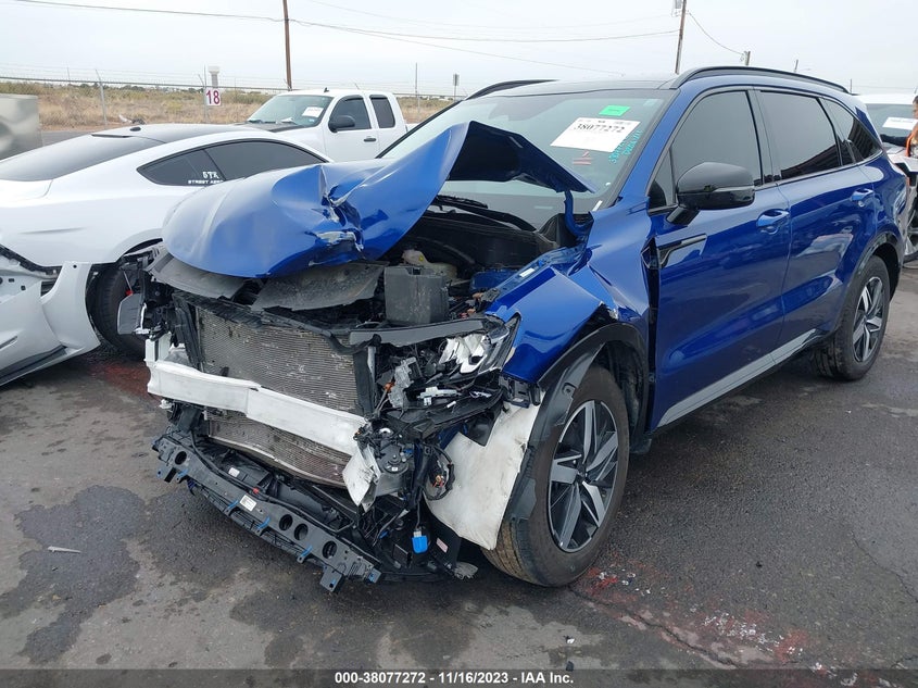 VIN 5XYRL4LC1PG216679 2023 KIA SORENTO S