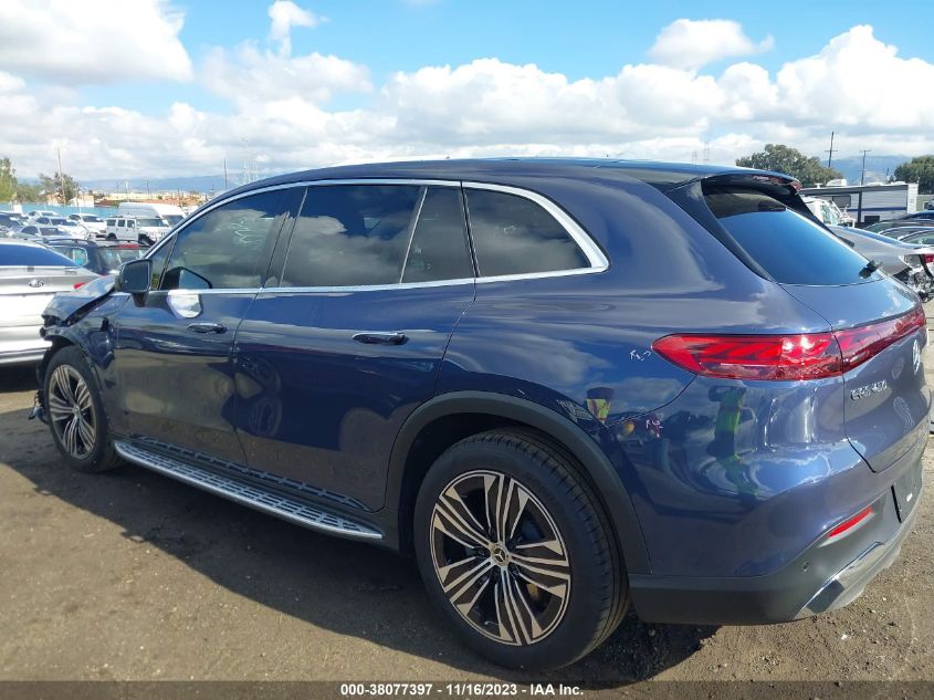 2023 MERCEDES-BENZ EQS 450 SUV 4MATIC - 4JGDM2EB3PA017046
