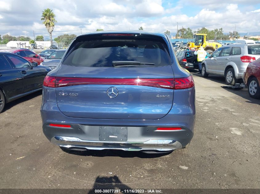 2023 MERCEDES-BENZ EQS 450 SUV 4MATIC - 4JGDM2EB3PA017046