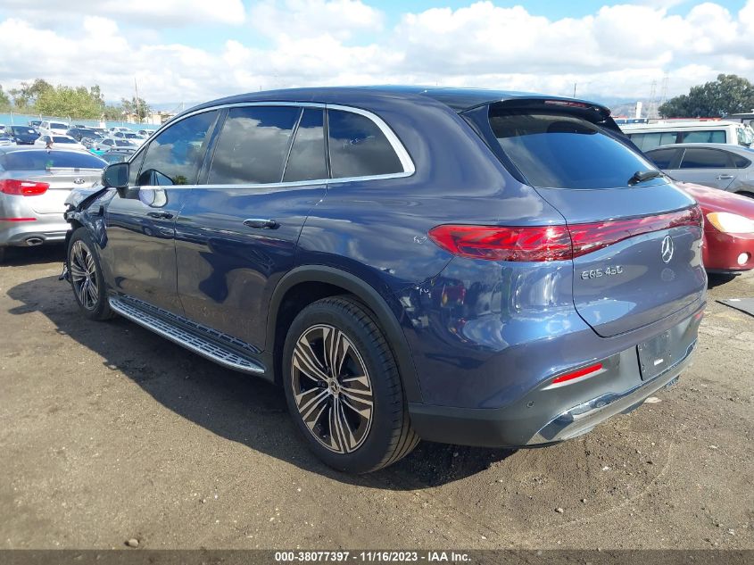 2023 MERCEDES-BENZ EQS 450 SUV 4MATIC - 4JGDM2EB3PA017046