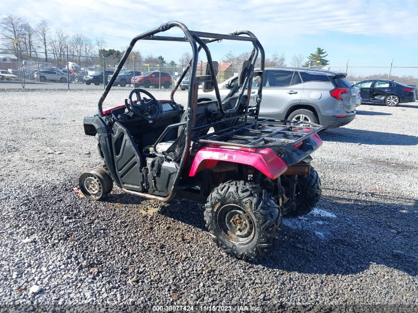 2016 HONDA SXS500 M 1HFVE0301G4100698