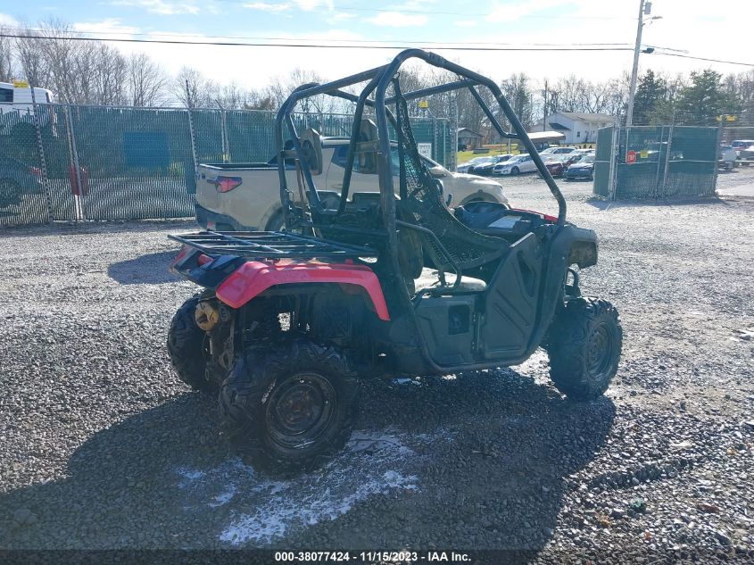 2016 HONDA SXS500 M 1HFVE0301G4100698