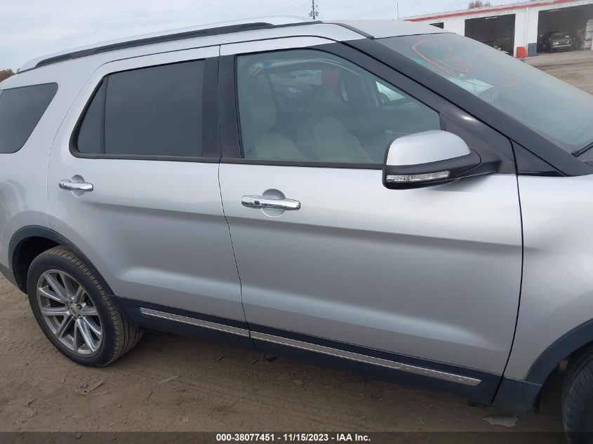 2017 FORD EXPLORER LIMITED - 1FM5K7F87HGB81957
