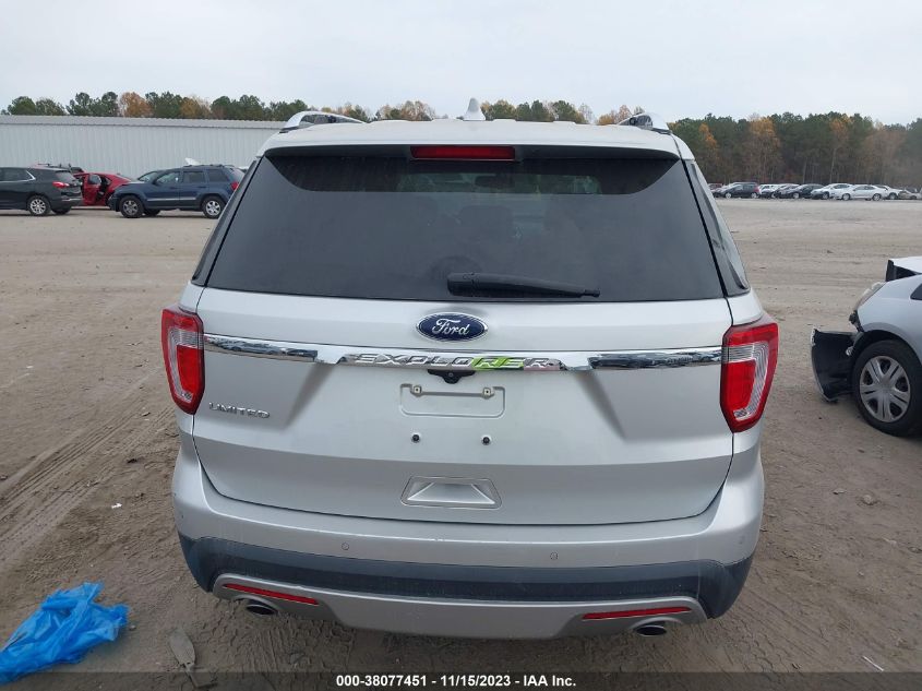 2017 FORD EXPLORER LIMITED - 1FM5K7F87HGB81957