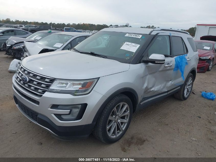 2017 FORD EXPLORER LIMITED - 1FM5K7F87HGB81957