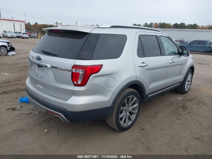 2017 FORD EXPLORER LIMITED - 1FM5K7F87HGB81957
