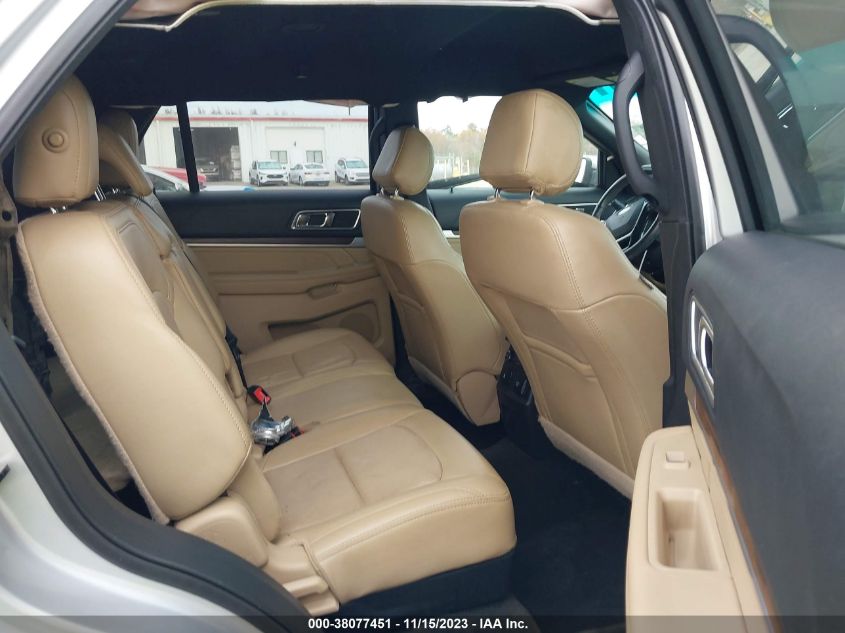 2017 FORD EXPLORER LIMITED - 1FM5K7F87HGB81957