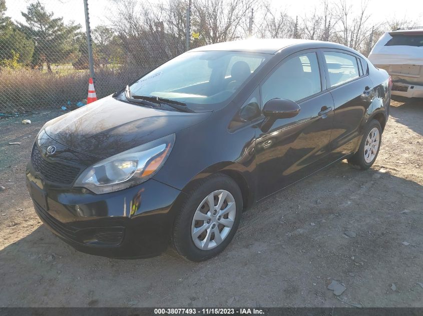 2013 KIA RIO LX - KNADM4A39D6292740