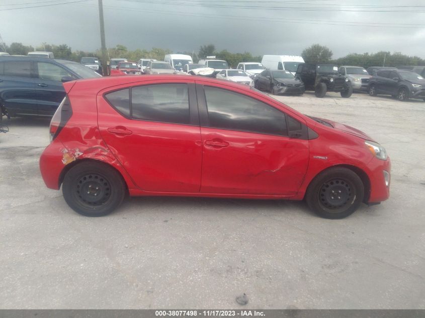 2015 TOYOTA PRIUS C ONE/TWO/THREE/FOUR - JTDKDTB31F1579671