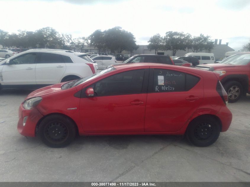 2015 TOYOTA PRIUS C ONE/TWO/THREE/FOUR - JTDKDTB31F1579671